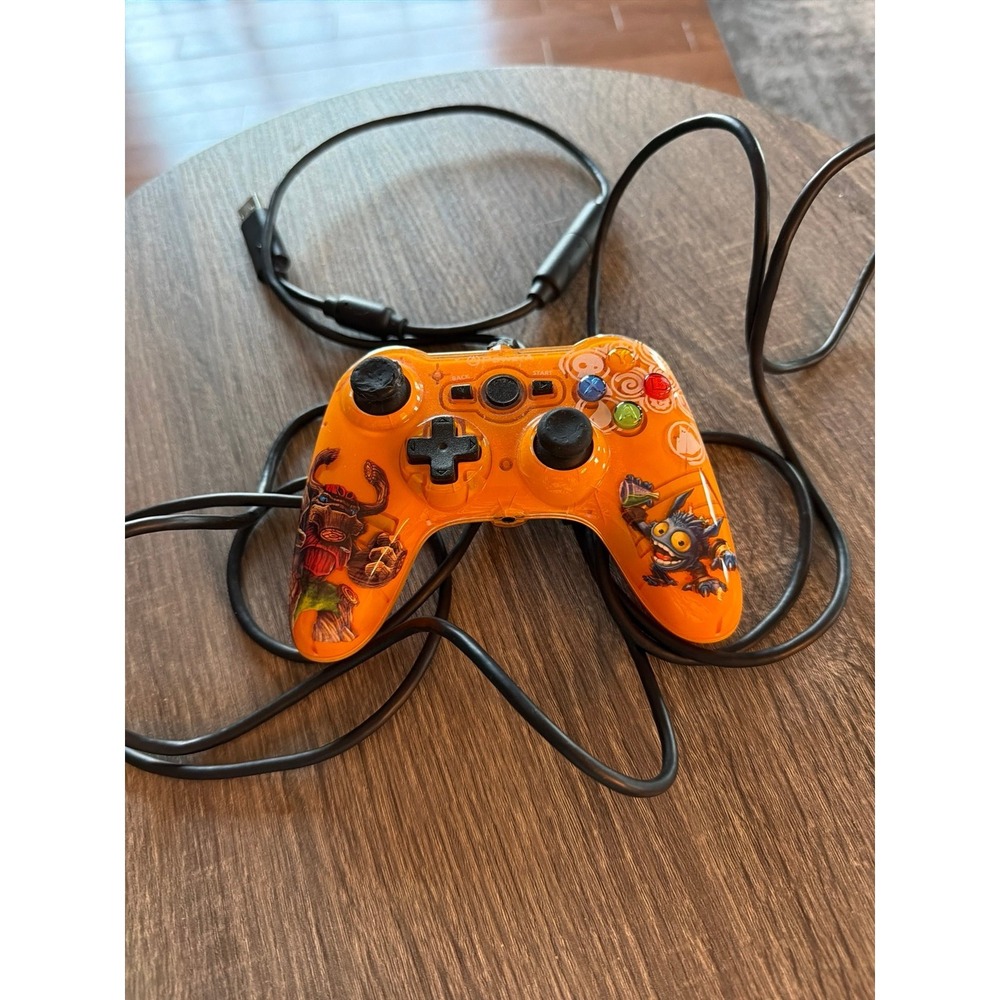 Power A Skylanders Mini Pro Orange Wired Controller for Xbox360